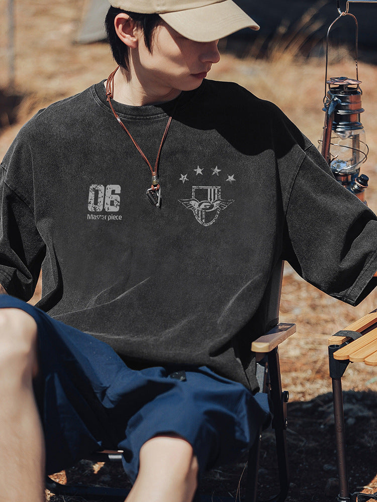 T-shirt Manches Courtes Baseball BTS